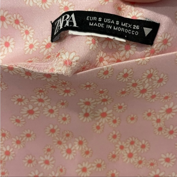 Zara Floral Print Mini Skirt - Picture 4 of 4